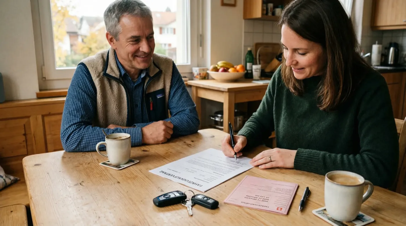 Kaufvertrag Auto Schweiz: Vorlage & Tipps
